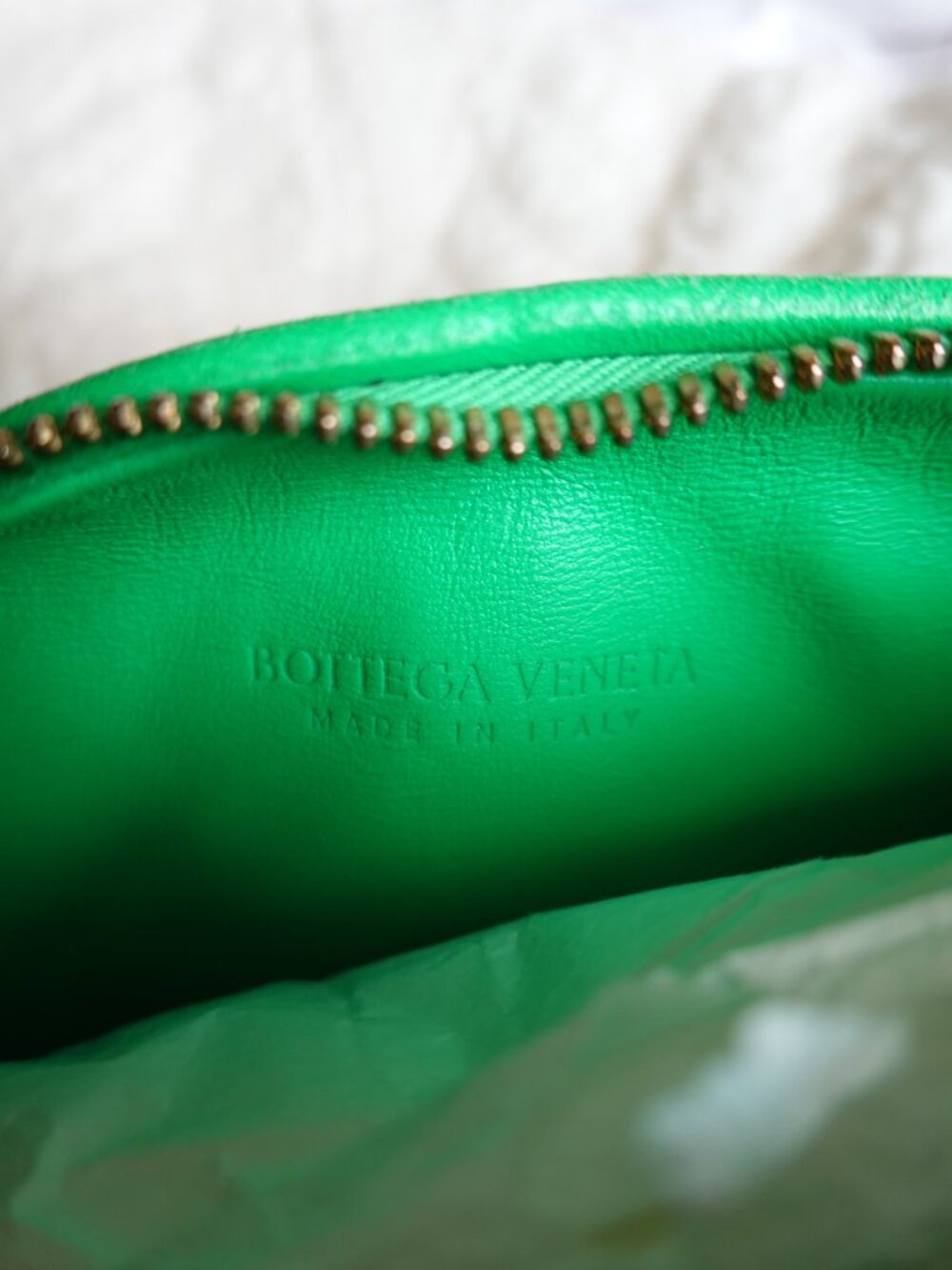Bottega Veneta Mini Jodie Bag in Green Parakeet - Picture 13 of 16